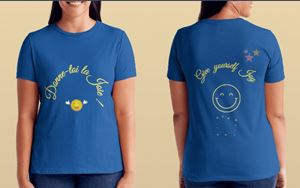 T-Shirt Imprimé Personnalisé Femme